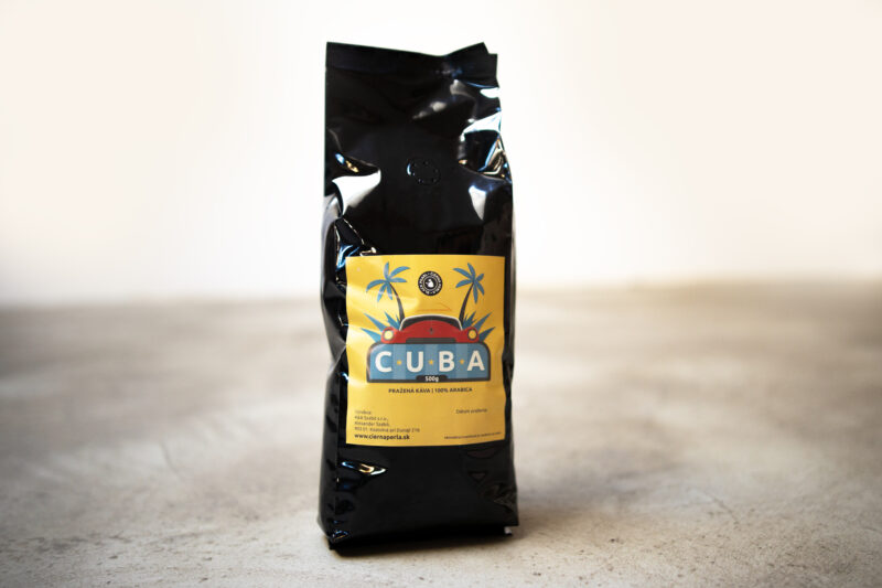 Cuba 100% arabica, pražiareň Čierna Perla Black Pearl